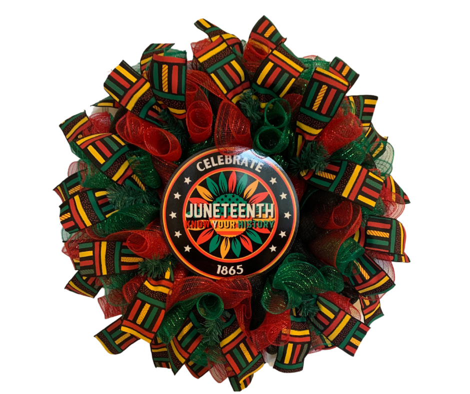 Wreath- Juneteenth (Large)