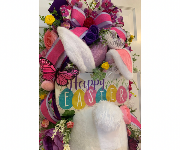 Wreath- Easter Bunny Bottom