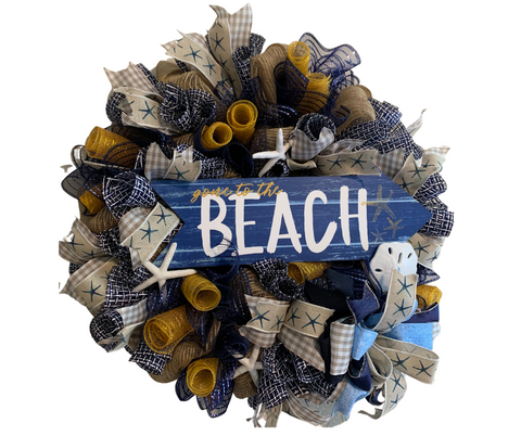 Wreath- Gone to the Beach